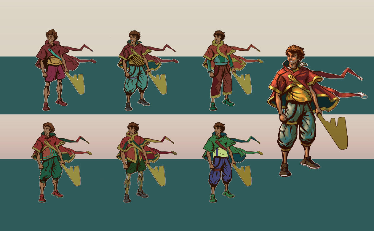 Revolver Main Character Concept