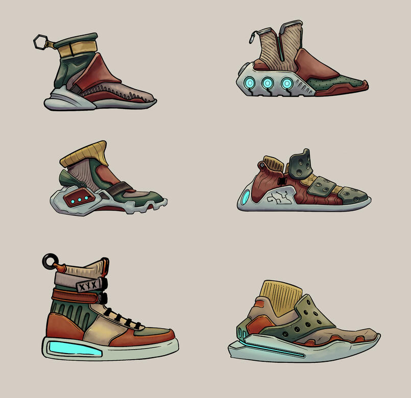 Sci Fi Shoe Design