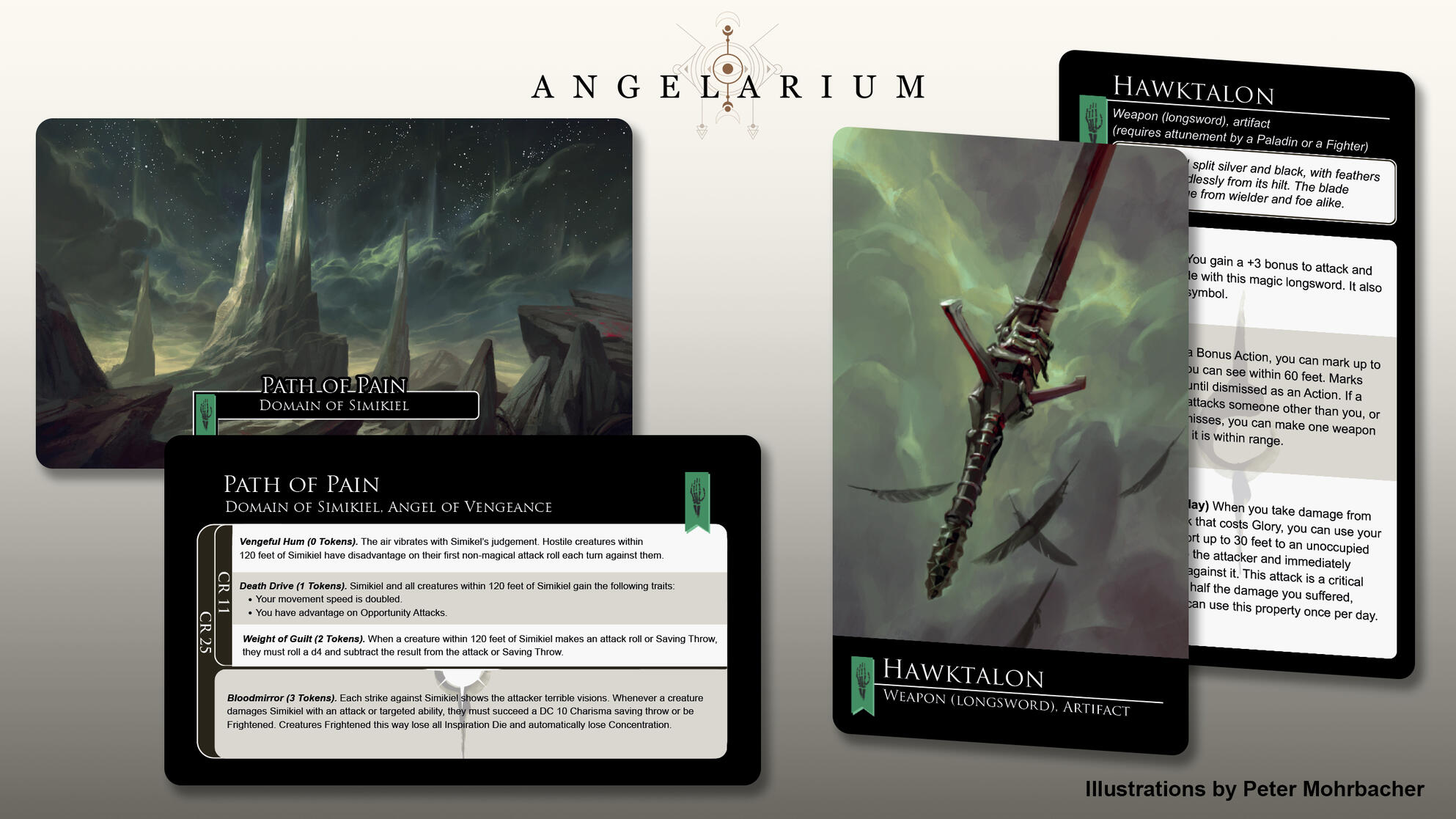 Angelarium Domains and Items