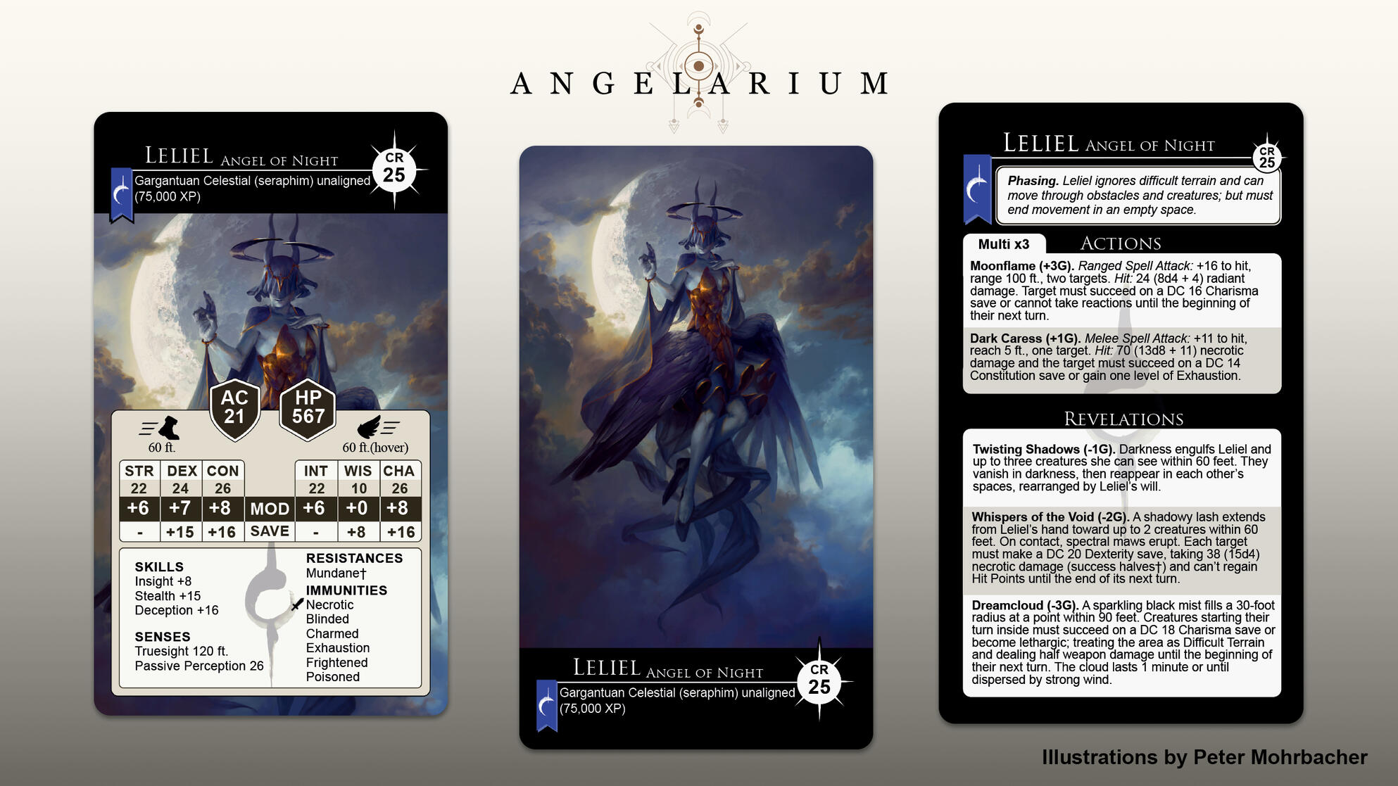 Angelarium Card Design